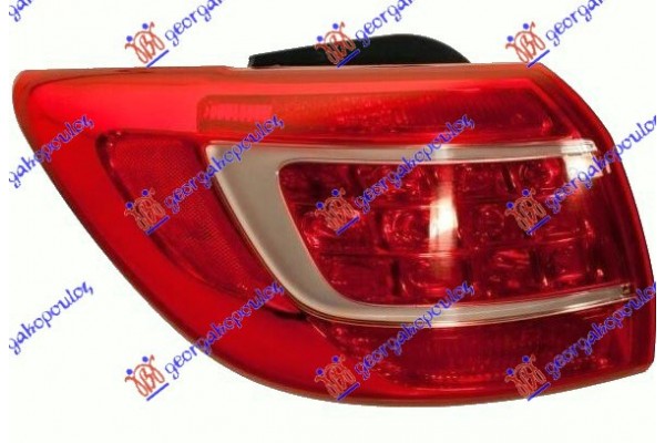 Φανος Πισω Εξω (Γ) Αριστερα Kia Sportage 10-14 - 424105822