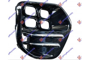 Διχτυ ΠΡΟΦΥΛ. Εμπρος Μαυρο Γυαλιστερο (ΜΕ Προβολεα LED) Δεξια Kia Sportage 15-18 - 424304811