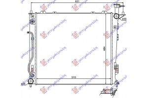 Ψυγειο 2,0 - 2,2 Crdi (51x48,3x26) M/A Kia Sorento 12-14 - 426206310