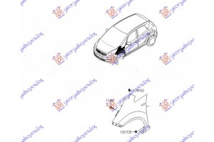 Φτερο Εμπρος (Γ) Αριστερα Kia Venga 10- - 428000662
