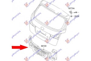 Ποδια Πισω (Γ) Kia Venga 10- - 428002070
