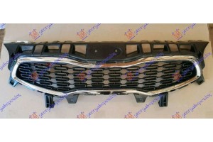 Μασκα Μαυρη Με Χρωμιο Πλαισιο (Γ) Kia Ceed 15-18 - 430404540