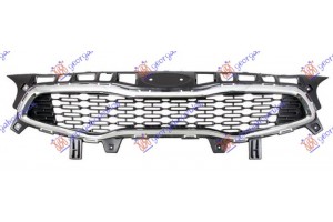 Μασκα Μαυρη Με Χρωμιο Πλαισιο Kia Ceed 15-18 - 430404550