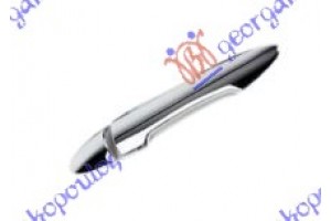 Χερουλι Πορτας Εμπρος Εξω Χρωμιο Αριστερα Kia Picanto 11-15 - 432007852