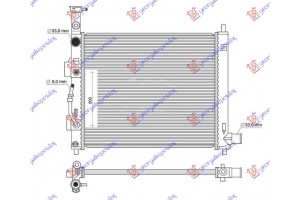 Ψυγειο Νερου 1.0-1.2 Βενζινη ΜΗΧΑΝΙΚΟ/ΑΥΤΟΜΑΤΟ (410x410) Kia Picanto 17- - 432206300