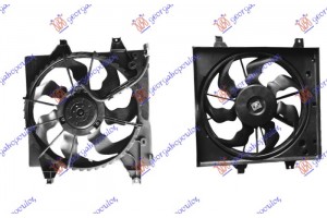 Βεντιλατερ Ψυγειου Κομπλε 1.0 Βενζινη Kia Picanto 17- - 432206450