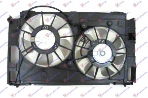 Βεντιλατερ Ψυγειου Διπλο Κομπλε Toyota Prius 12-16 - 820106440