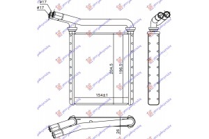 Ψυγειο Καλοριφερ (154x197x26) Toyota Avensis (T27) 08-12 - 822006500