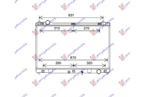 Ψυγειο Νερου 2.5 Βενζινη +/- A/C Αυτοματο (400x736) Lexus Is Iii 13-16 - 487206310