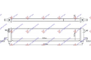 Ψυγειο Βοηθητικο 2.5 Hybrid (NX300H) (600x75x22) (KOYO) Lexus Nx 14-17 - 488006300