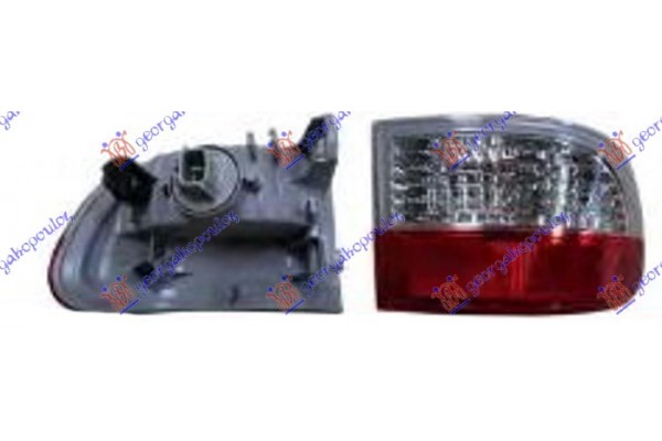 Φανος Πισω Οπισθεν Δεξια Mazda P/U 2/4WD BT-50 13- - 502006101