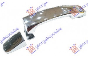 Χερουλι Πορτας ΕΜΠ. & Πισω (ΔΕ=ΑΡ) Εξω Χρωμιο Δεξια Mazda P/U 2/4WD BT-50 13- - 502007841