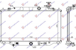 Ψυγειο Νερου 2.2 Cdvi Αυτοματο Πετρελαιο (375x733x26) (KOYO) Mazda 6 16-18 - 503106320