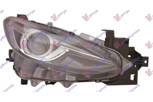 Φανος Εμπρος Xenon Με Φως Ημερας Led (Ε) (DEPO) Δεξια Mazda 3 SDN-H/B (BM) 13-16 - 504005141