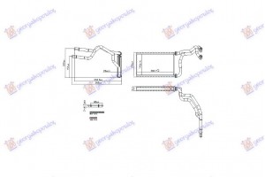 Ψυγειο Καλοριφερ (162x261x33) Mazda 6 16-18 - 503106500