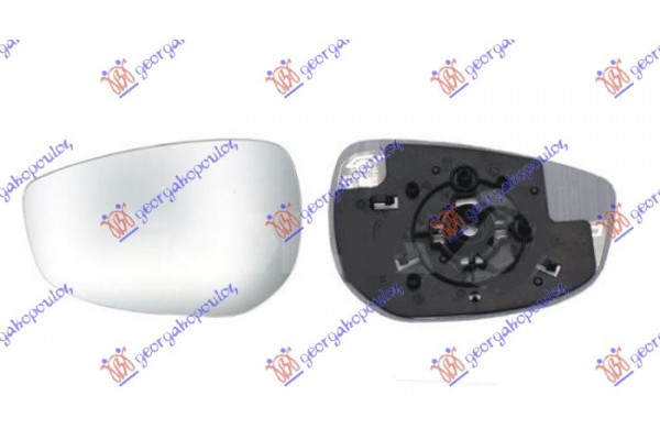 Κρυσταλλο Καθρεφτη Θερμαινομενο (CONVEX GLASS) Αριστερα Mazda 3 H/B 19- - 504307602