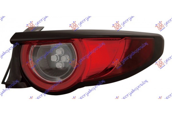 Φανος Πισω Εξω Led (Ε) Δεξια Mazda 3 H/B 19- - 504305811