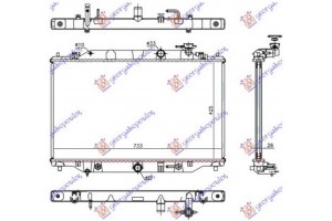 Ψυγειο 2,2 Πετρελαιο (72,8x42,5x27) Μ/Α Mazda CX5 11-17 - 505006315