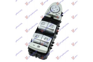 Διακοπτης ΠΑΡΑΘ/ΚΑΘΡ. Εμπρος ΑΝΑΔ. Μαυρος (Τετραπλος)(3pin) Αριστερα Mercedes V (W447) 15-20 - 526207179