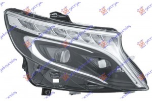 Φανος Εμπρος Full Led Εξυπνο Μαυρος (HELLA) Δεξια Mercedes Eqv (447) 20- - 533605151