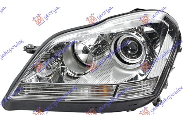 Φανος Εμπρος ΗΛΕΚΤ. (H7/H7) (HELLA) Αριστερα Mercedes Gl (X164) 06-12 - 527105142