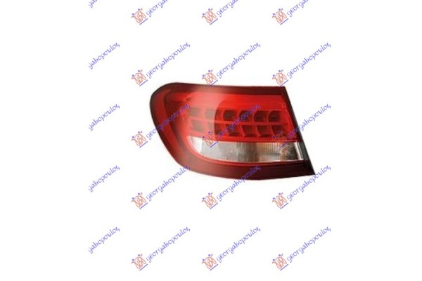 Φανος Πισω Εξω (ULO) Αριστερα Mercedes Glc (X253/C253) SUV/COUPE 15-20 - 527405814