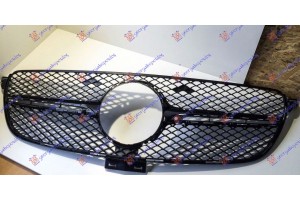 Μασκα Μαυρη Με Μαυρο Πλαισιο & Χρωμιο ΔΙΑΚ/ΚΑ Mercedes Gle (C292) Coupe 15-19 - 527604540