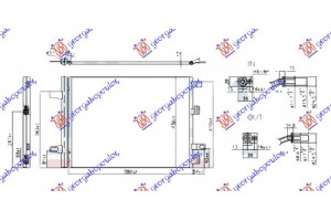 Ψυγειο A/C Για Ολα ΒΕΝΖΙΝΗ-ΠΕΤΡΕΛΑΙΟ (570x430x12) Mercedes A Class (V177) Sedan 18- - 528406400