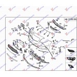 Βαση ΠΡΟΦΥΛ. Εμπρος Πλαινη Πλαστικη (AMG) Δεξια Mercedes Cla (117) 13-16 - 531104286