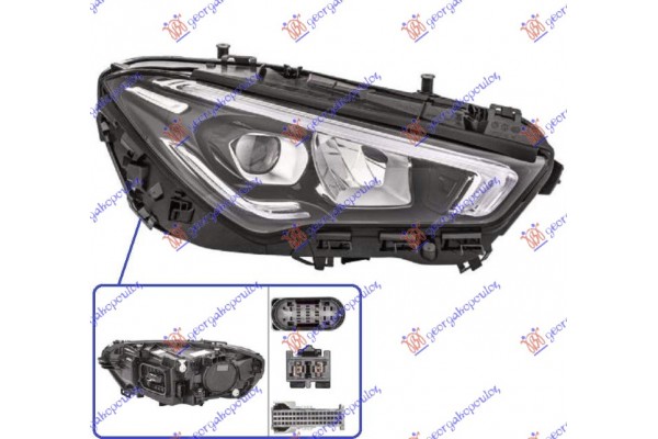 Φανος Εμπρος Full Led (ΧΩΡΙΣ ΛΟΓΟΤΥΠΟ) (HELLA) Δεξια Mercedes Cla (C118)/CLA Shooting BRAKE(X118) 19-23 - 531305151