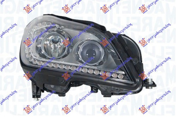 Φανος Εμπρος Bi-XENON Με Φως Ημερας Led (MARELLI) Δεξια Mercedes Cls (W218) Coupe 10-14 - 532105141