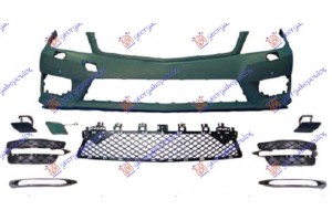 Προφυλακτηρας Εμπρος Κομπλε ΒΑΦΟΜ. (ΜΕ Pds & ΠΙΤΣΙΛ.) (AMG) Mercedes C Class (W204) 11-14 - 536003600