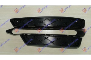 Διχτυ Προφυλακτηρα Εμπρος Με Τρυπες Για ΔΙΑΚ/ΚΟ Χρωμιο (AMG) Αριστερα Mercedes C Class (W204) Coupe 11-15 - 536204822