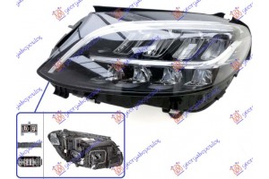 Φανος Εμπρος Multibeam Led (ΧΩΡΙΣ ΛΟΓΟΤΥΠΟ) (HELLA) Αριστερα Mercedes C Class (W205) SDN/S.W. 18-21 - 536405162