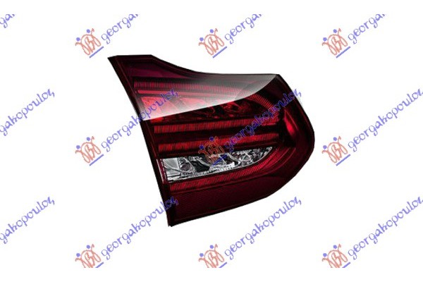 Φανος Πισω Εσω S.W. Ολο Led (ULO) Αριστερα Mercedes C Class (W205) SDN/S.W. 14-18 - 536105839