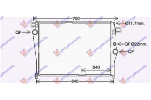Ψυγειο 1.6 (C180-200 D BlueTEC) Πετρελαιο ΜΗΧΑΝΙΚΟ/ΑΥΤΟΜΑΤΟ (588x436) Mercedes C Class (W205) SDN/S.W. 14-18 - 536106300