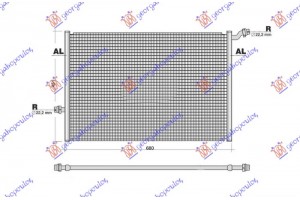 Ψυγειο Βοηθητικο 2.2 Πετρελαιο (680x445) Mercedes Glc (X253/C253) SUV/COUPE 15-20 - 527406365