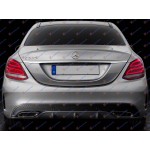 Διακοσμητικο Σποιλερ Προφυλακτηρα Πισω (AMG-LINE) Mercedes C Class (W205) SDN/S.W. 14-18 - 536106390