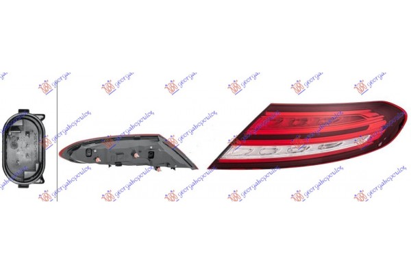 Φανος Πισω Εξω Led (HELLA) Δεξια Mercedes C Class (C205/A205) COUPE/CABRIO 18-21 - 536505813