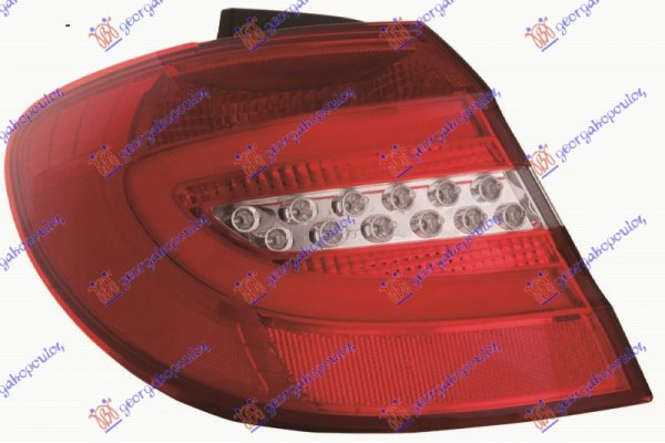 Φανος Πισω Εξω Led (E) Αριστερα Mercedes B Class (W246) 11-14 - 538105814