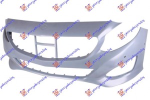 Προφυλακτηρας Εμπρος Βαφομενος (ΜΕ PDS) Mercedes B Class (W246) 14-19 - 538203610