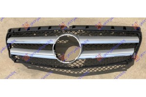 Μασκα Μαυρη Με Διακοσμητικα ΑΣΗΜΙ/ΧΡΩΜΙΟ Mercedes B Class (W246) 14-19 - 538204540