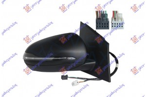 Καθρεφτης ΗΛΕΚΤ. ΘΕΡΜΑΙΝ. Με Μνημη ΒΑΦΟΜ. (ΜΕ ΦΛΑΣ) (7+4PIN) (Α ΠΟΙΟΤΗΤΑ) (ASPHERICAL GLASS) Δεξια Mercedes B Class (W247) 19- - 538307561