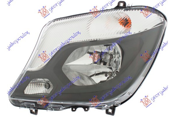 Φανος Εμπρος Ηλεκτρικος (HELLA) Αριστερα Mercedes Sprinter 210-519 (W906) 13-18 - 539005142