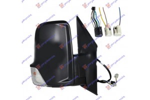 Καθρεφτης ΗΛΕΚΤΡ. ΘΕΡΜΑΙΝ. (ΜΕΓΑΛΟΣ ΚΑΘΡΕΦΤΗΣ) (ΜΕ ΦΛΑΣ) (CONVEX GLAS) (9pin) (Α ΠΟΙΟΤΗΤΑ) Δεξια Mercedes Sprinter (W907) 18- - 539107481