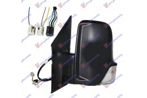 Καθρεφτης ΗΛΕΚΤΡ. ΘΕΡΜΑΙΝ. (ΜΕΓΑΛΟΣ ΚΑΘΡΕΦΤΗΣ) (ΜΕ ΦΛΑΣ) (CONVEX GLAS) (9pin) (Α ΠΟΙΟΤΗΤΑ) Αριστερα Mercedes Sprinter (W907) 18- - 539107482