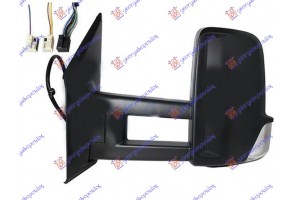 Καθρεφτης ΗΛΕΚΤΡ. ΘΕΡΜΑΙΝ. (ΜΕΓΑΛΟΣ Καθρεφτης & Μακρυ ΜΠΡΑΤΣΟ) (ΜΕ ΦΛΑΣ) (CONVEX GLAS) (9pin) (Α ΠΟΙΟΤΗΤΑ) Αριστερα Mercedes Sprinter (W907) 18- - 539107502