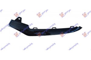 Διακοσμητικο Προφυλακτηρα Εμπρος Ακραιο Μαυρο Γυαλιστερο (AMG-LINE) Αριστερα Mercedes E Class (W212) 13-16 - 540004042