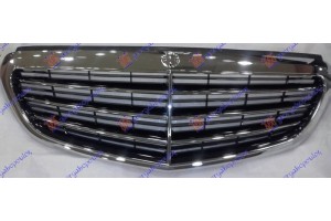 Μασκα Κομπλε Μαυρη /ΧΡΩΜΙΟ (ELEGANCE) Mercedes E Class (W212) 13-16 - 540004560