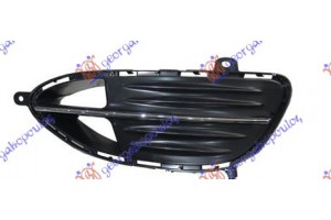 Διχτυ Προφυλακτηρα Εμπρος Ακραιο Κομπλε Με Χρωμο (ELEGANCE) Αριστερα Mercedes E Class (W212) 13-16 - 540004802